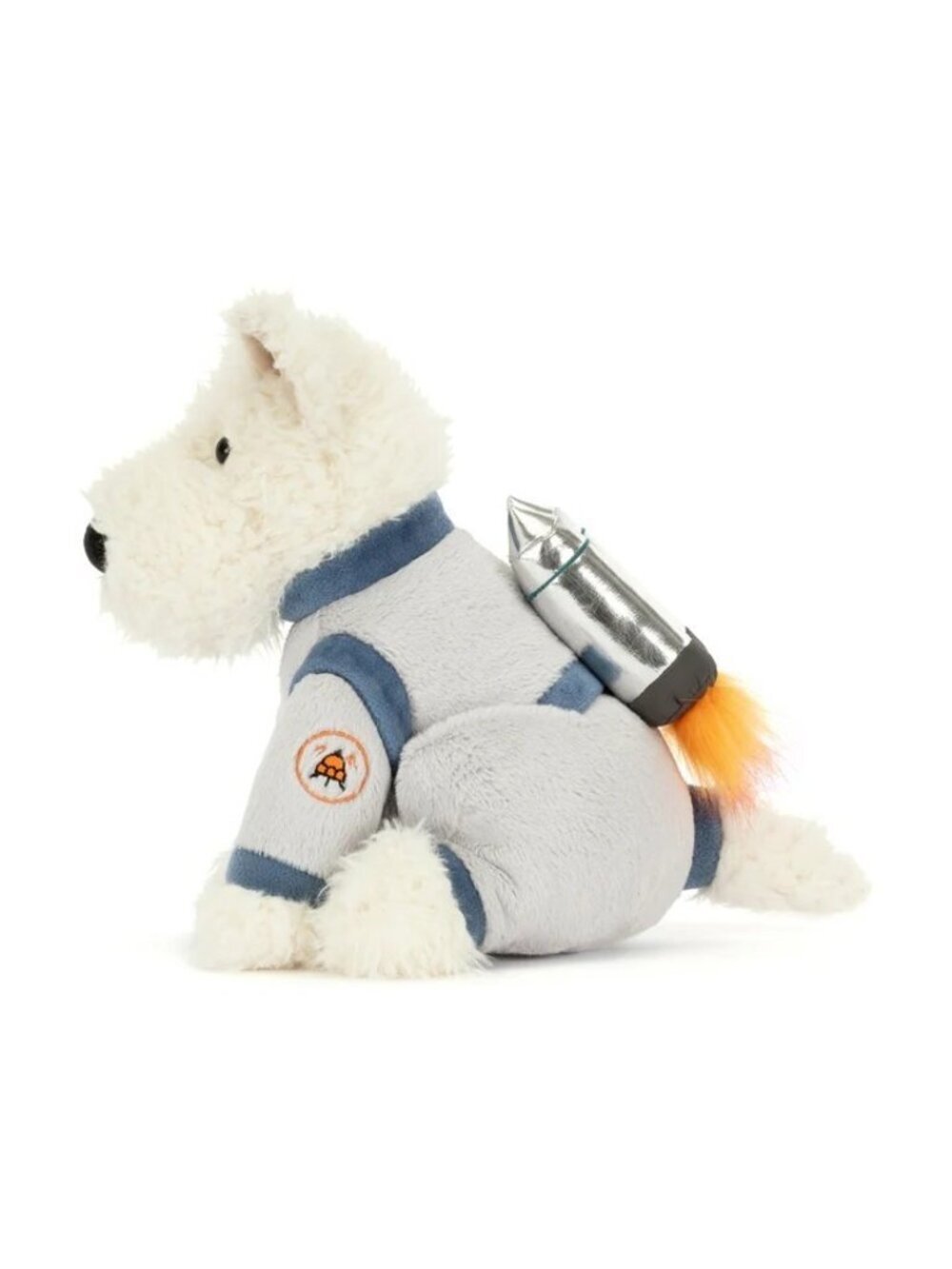 Jellycat Munro Scottie Dog Space Outfit Plush NWT Rare Space Collection